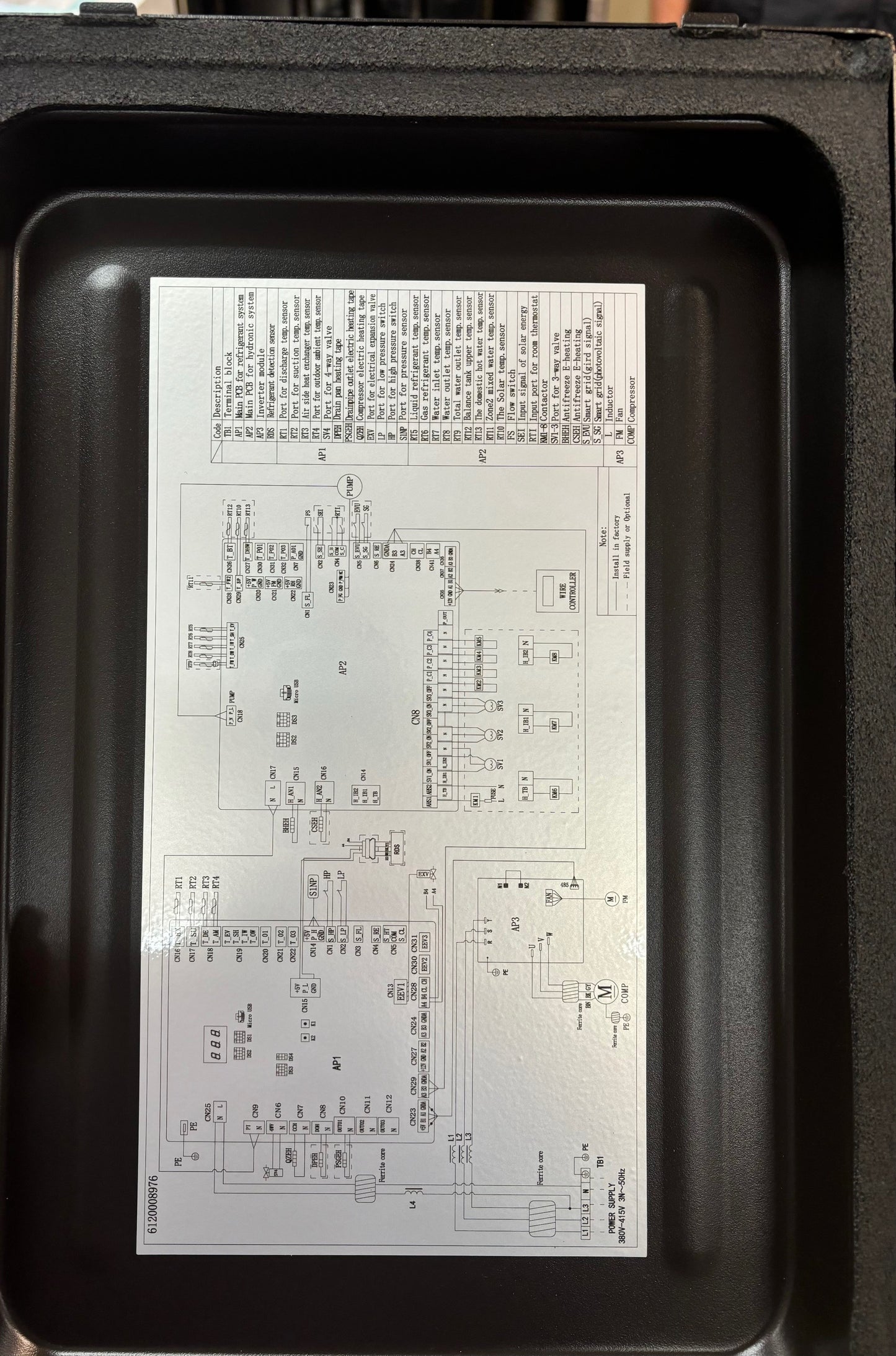 Pompa ciepła monoblokowa HPM-V120W/SR3 12kW R290
