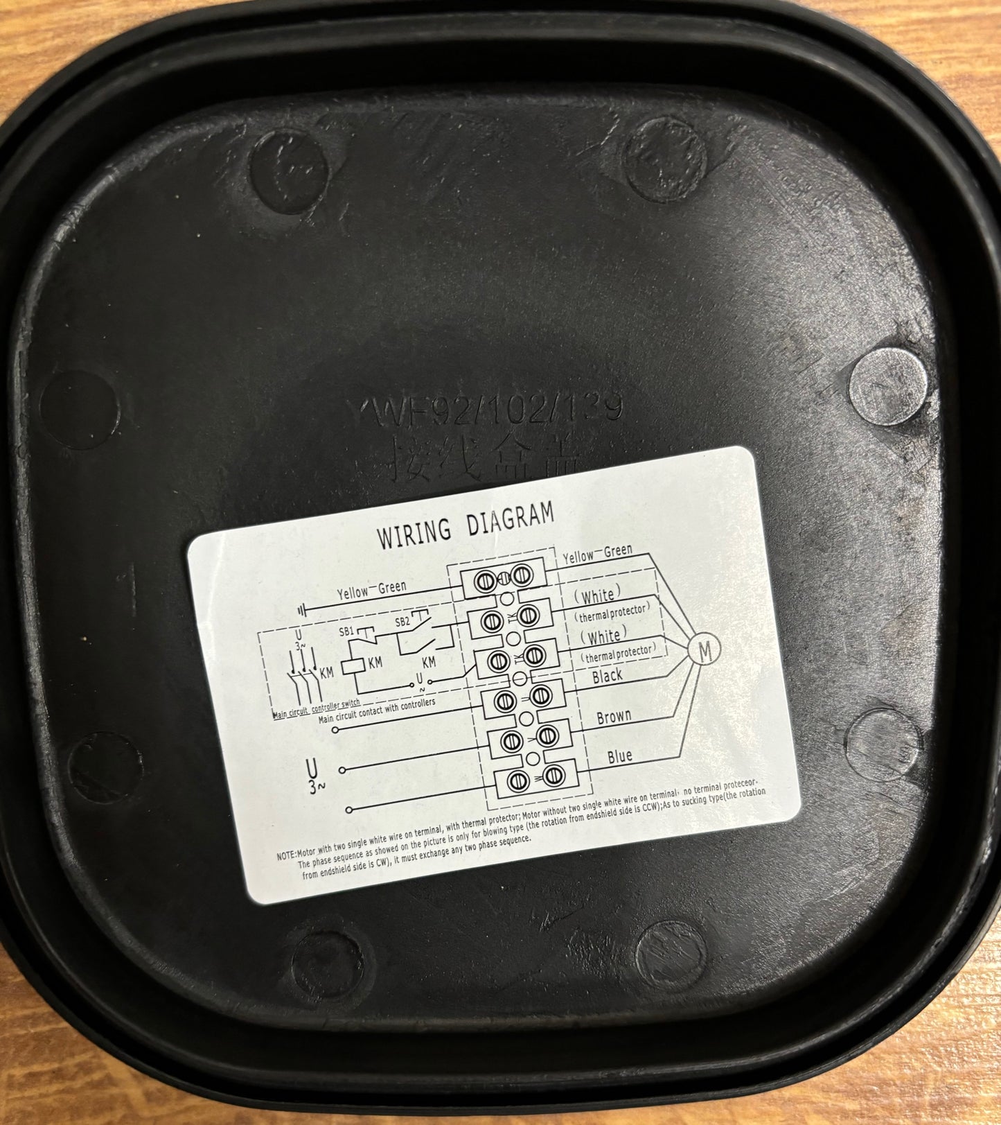 Wentylator Przemysłowy YWF-4D-450-S-102/60-G