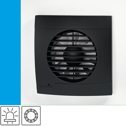 Bathroom fan Vulkan RK100L Onyx