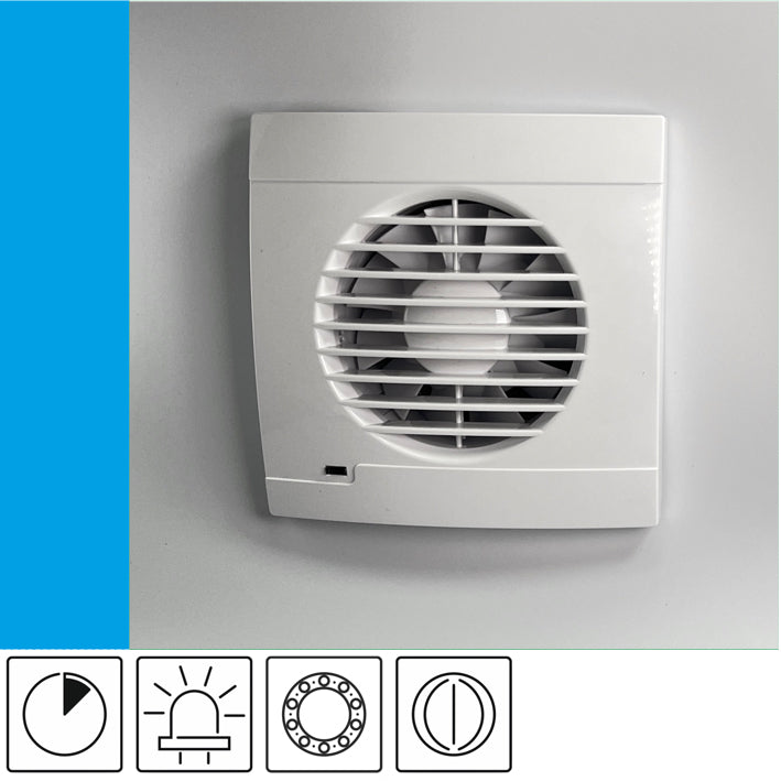 Wentylator łazienkowy Vulkan RK100T+