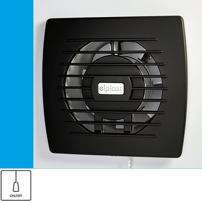 Wentylator łazienkowy Eol 100P Onyx