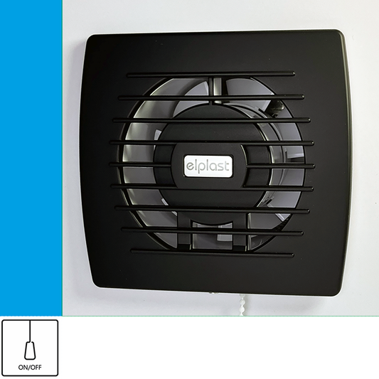 Wentylator łazienkowy Eol 100P Onyx