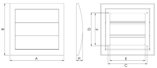 Krata wentylacyjna N12Z