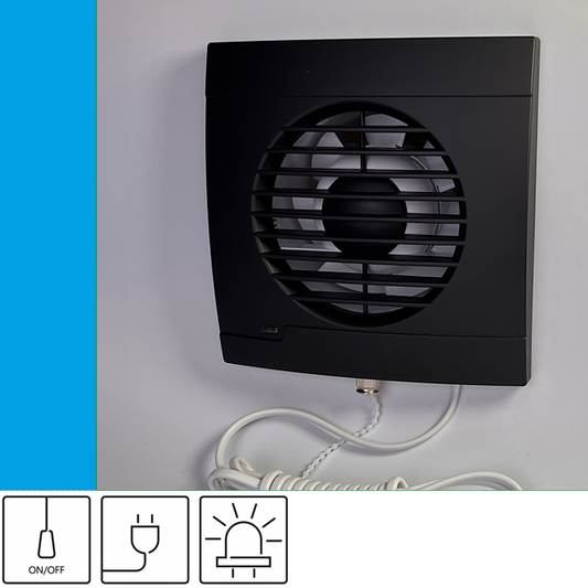 Bathroom fan Aero RS100 Onyx