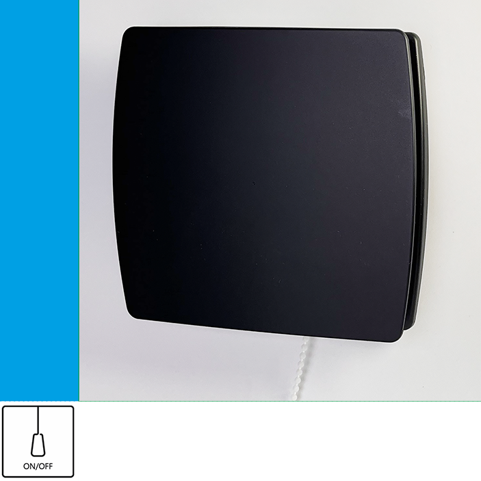 Wentylator łazienkowy Eol F10P Onyx