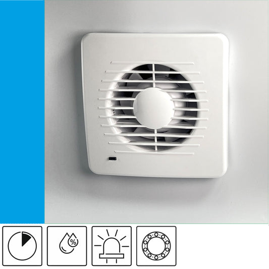 Bathroom fan Aero DK100HT