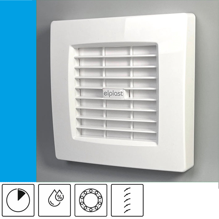 Bathroom fan Atol 100AHT ECO - Venthouse