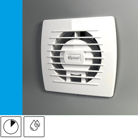 Bathroom fan Eol 100HT