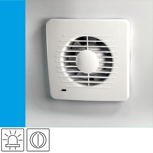Bathroom fan Aero DS100L+