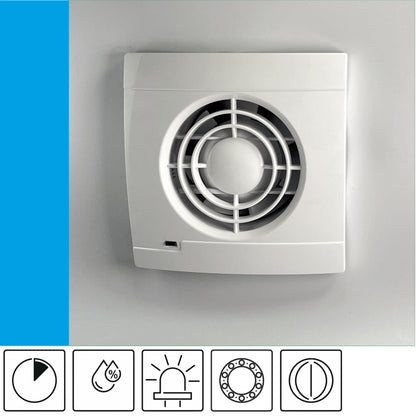 Bathroom fan Aero VK100HT+