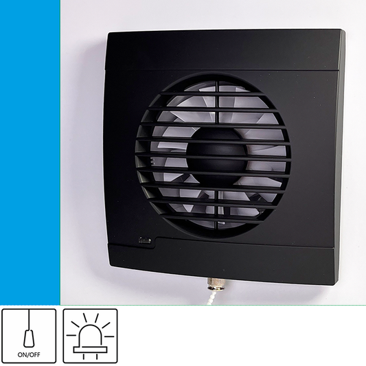 Bathroom fan Vulkan RS100P Onyx