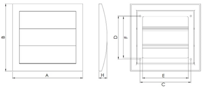 Krata wentylacyjna N12ZA