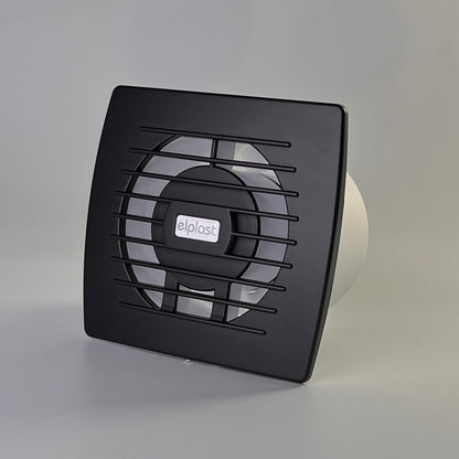 Bathroom fan Eol 100HT Onyx