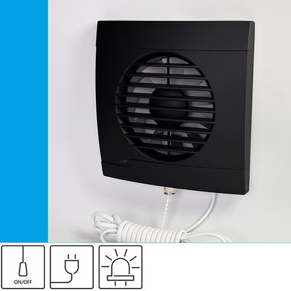 Bathroom fan Vulkan RS100 Onyx