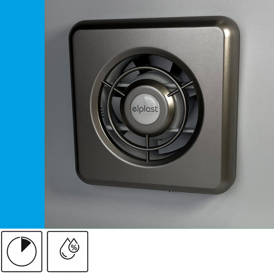 Bathroom fan Classic 100HTSF